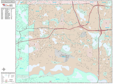 Eden Prairie Digital Map Premium Style